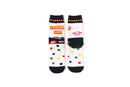 Hot Sale Funny Harajuku Women Casual Cartoon Fruit Sock Banana Avocado Lemon Egg Cookie Donuts Colorful Japanese Skateboard Sock