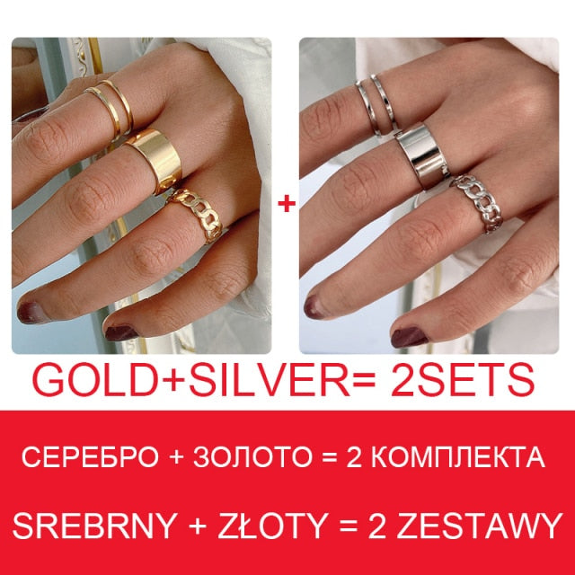 IF ME 2 Paired Butterfly Couple Adjustable Opening Ring Set for Women Men Unisex Gold Silver Color Metal Rings Trendy Jewelry