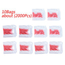 LINNHUE Earthworm Bloodworm Clip Device Portable ABS Fishing Tackle 2021 Fishing Baits Lure Accessory With 250 Rubber Bands