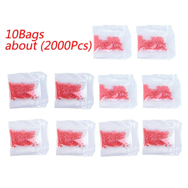 LINNHUE Earthworm Bloodworm Clip Device Portable ABS Fishing Tackle 2021 Fishing Baits Lure Accessory With 250 Rubber Bands