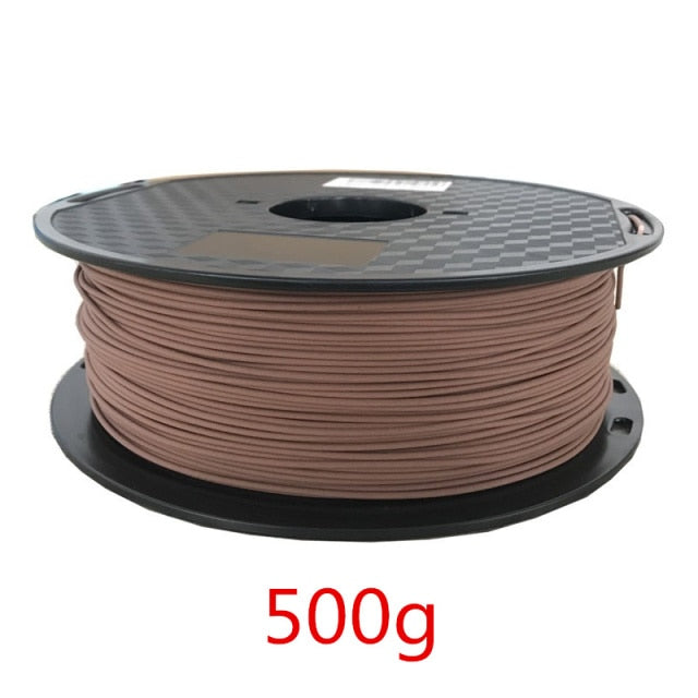 3D Wooden PLA 3D Printer Filament 1.75mm 1kG/500G/250G Mahogany Wood Color 3D Printing Materials Supply PLA Dropshipping
