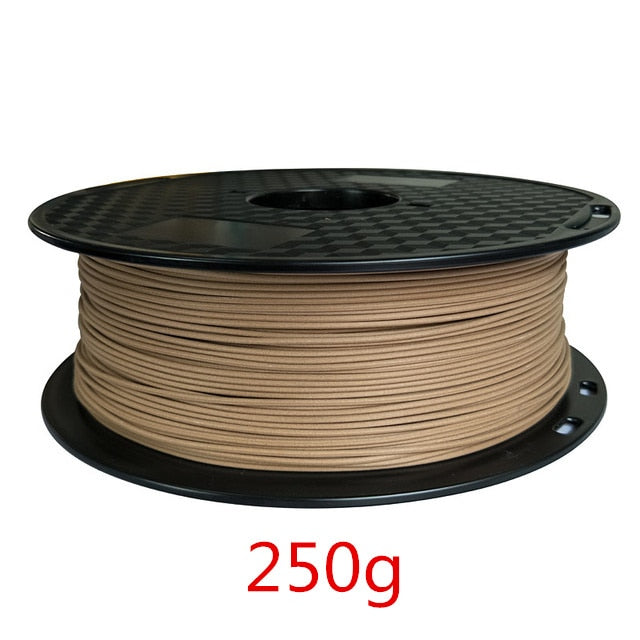 3D Wooden PLA 3D Printer Filament 1.75mm 1kG/500G/250G Mahogany Wood Color 3D Printing Materials Supply PLA Dropshipping