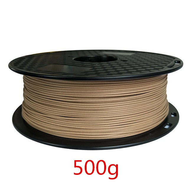3D Wooden PLA 3D Printer Filament 1.75mm 1kG/500G/250G Mahogany Wood Color 3D Printing Materials Supply PLA Dropshipping
