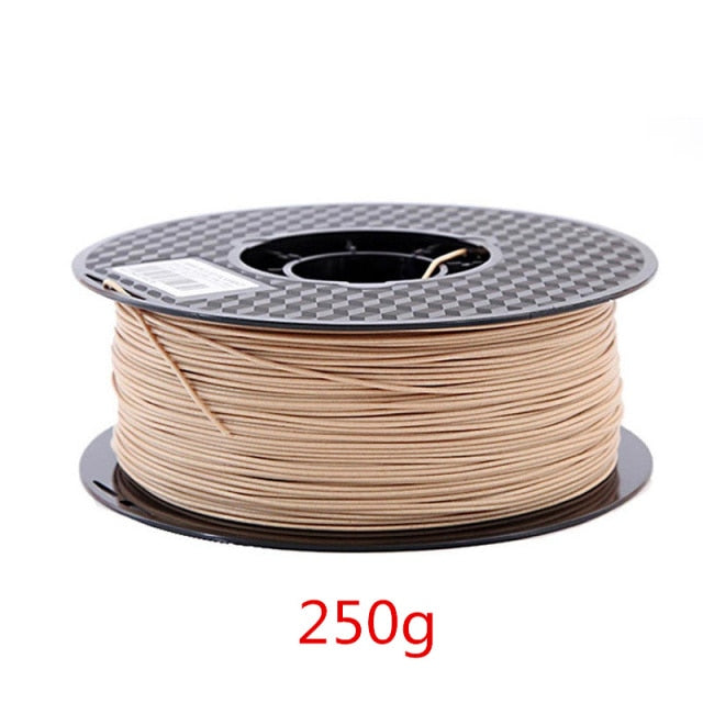3D Wooden PLA 3D Printer Filament 1.75mm 1kG/500G/250G Mahogany Wood Color 3D Printing Materials Supply PLA Dropshipping