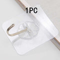 10/5/1 PCS Hanger Hook Suction Cup Adhesive Wall Vacuum Sucker Heavy Bathroom TransparentLoad Rack Stainless Steel Transparent