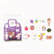 45PCS/Pack Cute Fox And Maple Leaves Paper Sticker Adhesive Craft Stick Label Notebook Computer DIY Decor Kids Gift Stationery