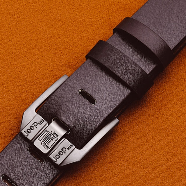 New High Quality Luxury Brand Leather Belt Designer Belts Men Pin Buckle Black Business Trouser Strap Cinturones Hombre Cinto