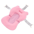 Baby Shower Bathtub Net Pad Standing Type Floating Newborn 0-2 Year Old Supplies Rack Accessories Mat Bebe Tub Set Cushion