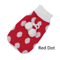 Winter Cartoon Cat Dog Clothes Warm Christmas Sweater For Small Yorkie Pet Clothing Coat Knitting Crochet Cloth XS-3XL