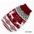 Winter Cartoon Cat Dog Clothes Warm Christmas Sweater For Small Yorkie Pet Clothing Coat Knitting Crochet Cloth XS-3XL