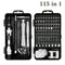 Multifunction Hand Tool Kit,Home Screwdriver Set,Car Repair Tool Set,Auto Maintenance Tire Removal Sleeve Wrench Set Tool.