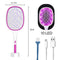 3 IN 1 10/6/4 LED Trap Mosquito Killer Lamp 3000V Electric Bug Zapper USB Rechargeable Summer Fly Swatter Trap Flies Insect