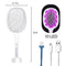 3 IN 1 10/6/4 LED Trap Mosquito Killer Lamp 3000V Electric Bug Zapper USB Rechargeable Summer Fly Swatter Trap Flies Insect