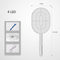 3 IN 1 10/6/4 LED Trap Mosquito Killer Lamp 3000V Electric Bug Zapper USB Rechargeable Summer Fly Swatter Trap Flies Insect