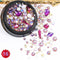1 Jar Mix Shapes Glitter Diamond Pearls Metal Twisted Bar Beads Frosted Heart Nail Art Rhinestones Gems Decals Manicure DIY Tips