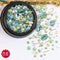 1 Jar Mix Shapes Glitter Diamond Pearls Metal Twisted Bar Beads Frosted Heart Nail Art Rhinestones Gems Decals Manicure DIY Tips
