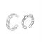 2020 New Fashion Pearl Ear Cuff Bohemia Stackable C Shaped CZ Rhinestone Small Earcuffs Clip Earrings for Women Wedding Jewelry