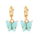 Gold Chain Butterfly Pendant Choker Necklace Women Statement Collares Bohemian Beach Jewelry Gift Collier Cheap