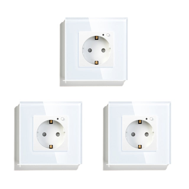 BSEED Mvava Wifi Wall Socket EU Standard Smart Home Improvement Intelligent Plug Work With Tuya Google Home Alexa Timer Function