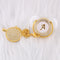 26 Initial Letters Transparent Bling Pacifier With Chain Clip Newborn Kids Baby Orthodontic Dummy Teat Nipple Soother
