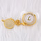 26 Initial Letters Transparent Bling Pacifier With Chain Clip Newborn Kids Baby Orthodontic Dummy Teat Nipple Soother
