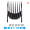 1PCS Black Practical Hair Trimmer Cutter Barber Head Clipper Comb Fit For QC5130 QC5105 QC5115 QC5120 QC5125 QC5135