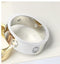 2021 Cross Stainless Steel Zircon Ring With Stone For Woman Girl For Men Couple Ring Wedding Ring