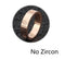 2021 Cross Stainless Steel Zircon Ring With Stone For Woman Girl For Men Couple Ring Wedding Ring