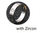 2021 Cross Stainless Steel Zircon Ring With Stone For Woman Girl For Men Couple Ring Wedding Ring