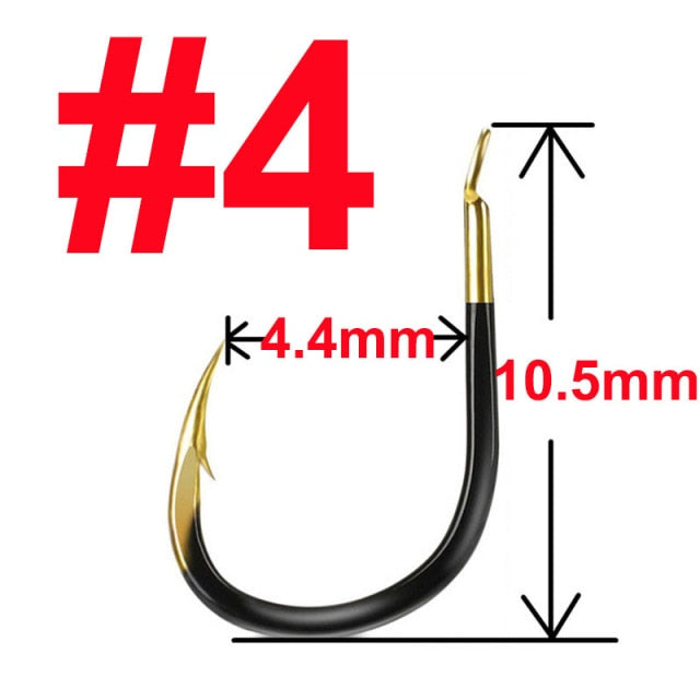 10 or 20 pcs Fishing Hook Single Fishhook Fishing Accessories Supplies Lures Carp Fishing Tackle Barbed Colored Tungsten Alloy