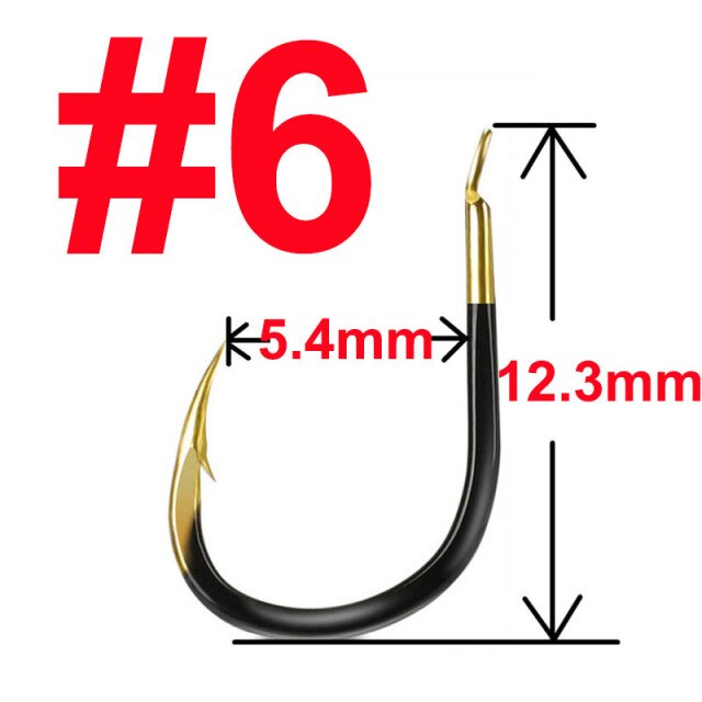 10 or 20 pcs Fishing Hook Single Fishhook Fishing Accessories Supplies Lures Carp Fishing Tackle Barbed Colored Tungsten Alloy