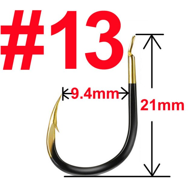 10 or 20 pcs Fishing Hook Single Fishhook Fishing Accessories Supplies Lures Carp Fishing Tackle Barbed Colored Tungsten Alloy