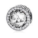 2Pcs/Lot Silver-plate Charm DIY Charm Beaded Pendant, For Making Men Women Bracelet Jewelry Gifts,For Brand Charm Jewelry Make