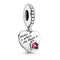 2Pcs/Lot Silver-plate Charm DIY Charm Beaded Pendant, For Making Men Women Bracelet Jewelry Gifts,For Brand Charm Jewelry Make