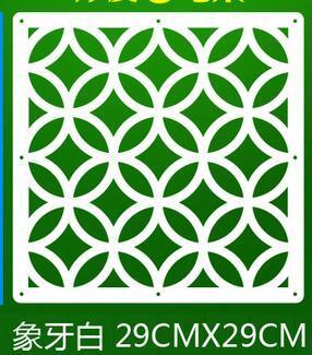 12 PCS/LOT 29CMX29CM Room Divider Biombo Room Partition Wall Folding Screen Curtain Hanging Screen Partition