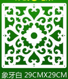 12 PCS/LOT 29CMX29CM Room Divider Biombo Room Partition Wall Folding Screen Curtain Hanging Screen Partition