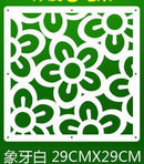 12 PCS/LOT 29CMX29CM Room Divider Biombo Room Partition Wall Folding Screen Curtain Hanging Screen Partition