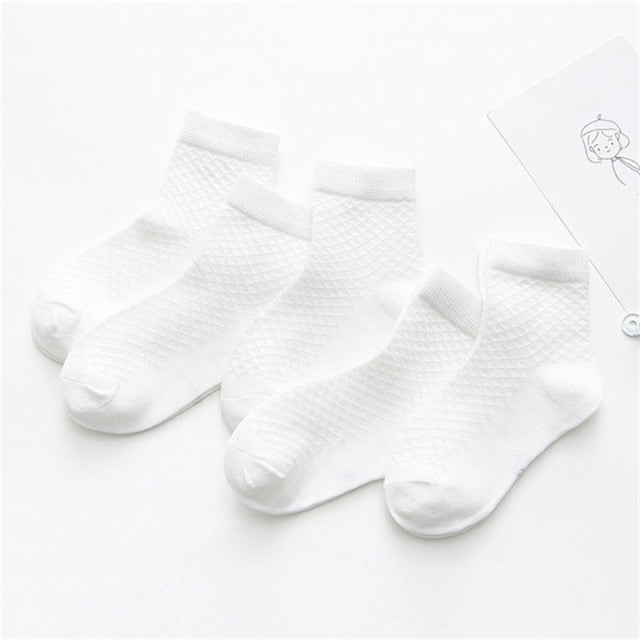 5 Pairs/Lot Baby Socks  For Newborns Infant Cute Cartoons Soft Cotton Socks Summer 0-24 Month Boy Girl Lovely Mesh Kids Gift CN