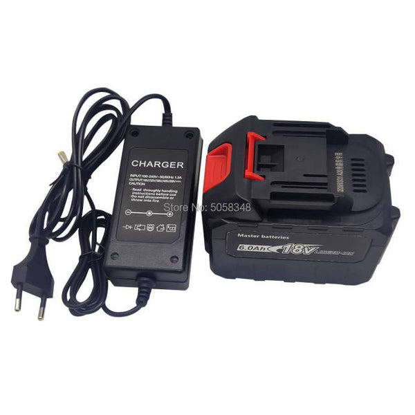 18V 21V 2.0 Ah 4.0Ah 6.0Ah rechargeable lithium battery for cordless wrench hammer drill angle grinder chainsaw screwdriver tool