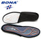 Bona men and woman general Sneaker pad high-quality cushion shock relief breathable comfortable foot pain-relieving insole