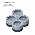 4Pcs Anti Vibration Feet Pads Rubber Legs Slipstop Silent Skid Raiser Mat For Washing Machine Support Dampers Stand Accessories