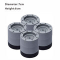 4Pcs Anti Vibration Feet Pads Rubber Legs Slipstop Silent Skid Raiser Mat For Washing Machine Support Dampers Stand Accessories