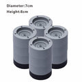4Pcs Anti Vibration Feet Pads Rubber Legs Slipstop Silent Skid Raiser Mat For Washing Machine Support Dampers Stand Accessories