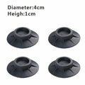 4Pcs Anti Vibration Feet Pads Rubber Legs Slipstop Silent Skid Raiser Mat For Washing Machine Support Dampers Stand Accessories