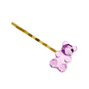 6 Candy Bears Hair Clips Barrettes Colored Bear Hairpin Women Girls Hairgrips Pins Hair Band Acccessories Hair Pins