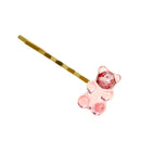 6 Candy Bears Hair Clips Barrettes Colored Bear Hairpin Women Girls Hairgrips Pins Hair Band Acccessories Hair Pins