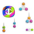 New Simple Dimple Fidget Toys Pack Antistress Brain Toys Stress Relief Hand Fidget Toy Set Kids Adults Educational Brinquedos