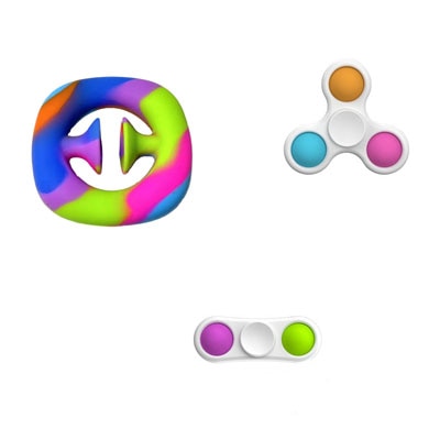 New Simple Dimple Fidget Toys Pack Antistress Brain Toys Stress Relief Hand Fidget Toy Set Kids Adults Educational Brinquedos