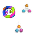 New Simple Dimple Fidget Toys Pack Antistress Brain Toys Stress Relief Hand Fidget Toy Set Kids Adults Educational Brinquedos
