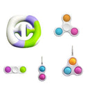 New Simple Dimple Fidget Toys Pack Antistress Brain Toys Stress Relief Hand Fidget Toy Set Kids Adults Educational Brinquedos